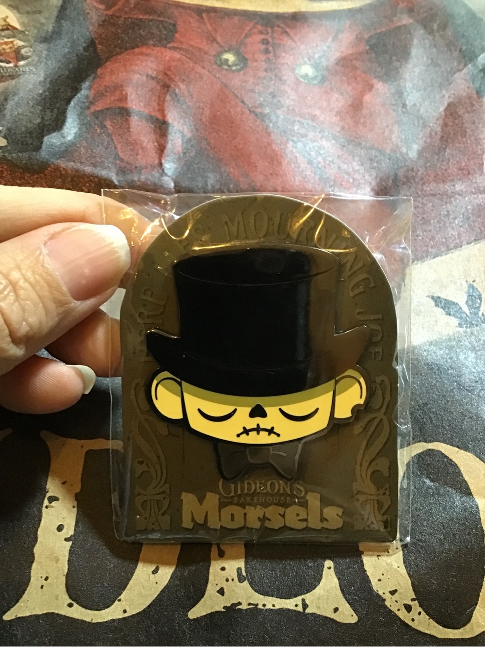Gideon’s bakehouse morsels mourning joe pin